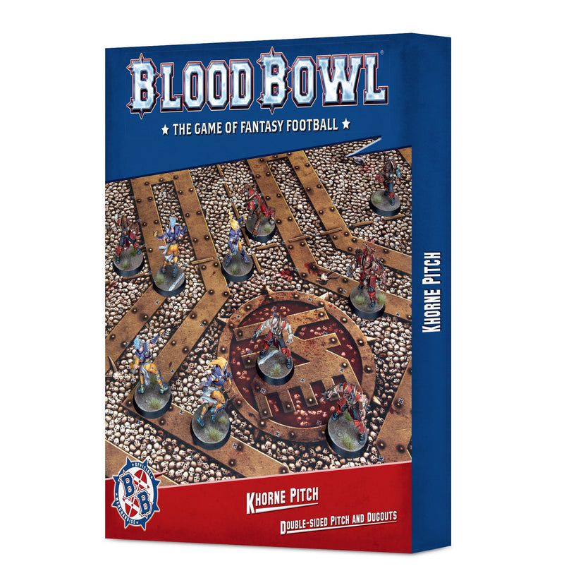 Blood Bowl Khorne Pitch and Dugouts - 7th City