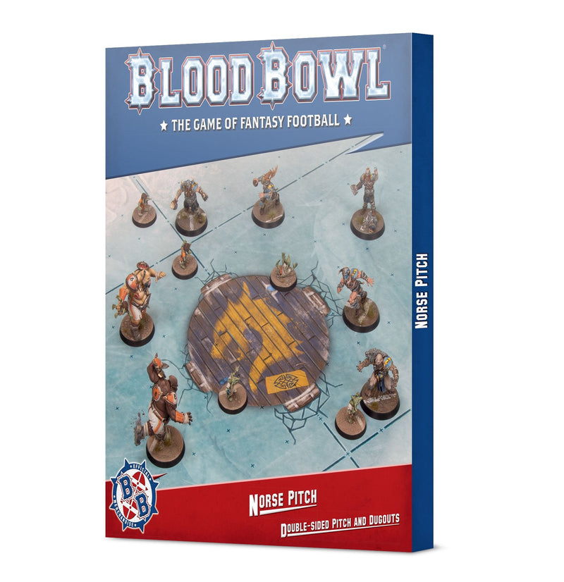 Blood Bowl: Norse Team Pitch and Dugouts - 7th City