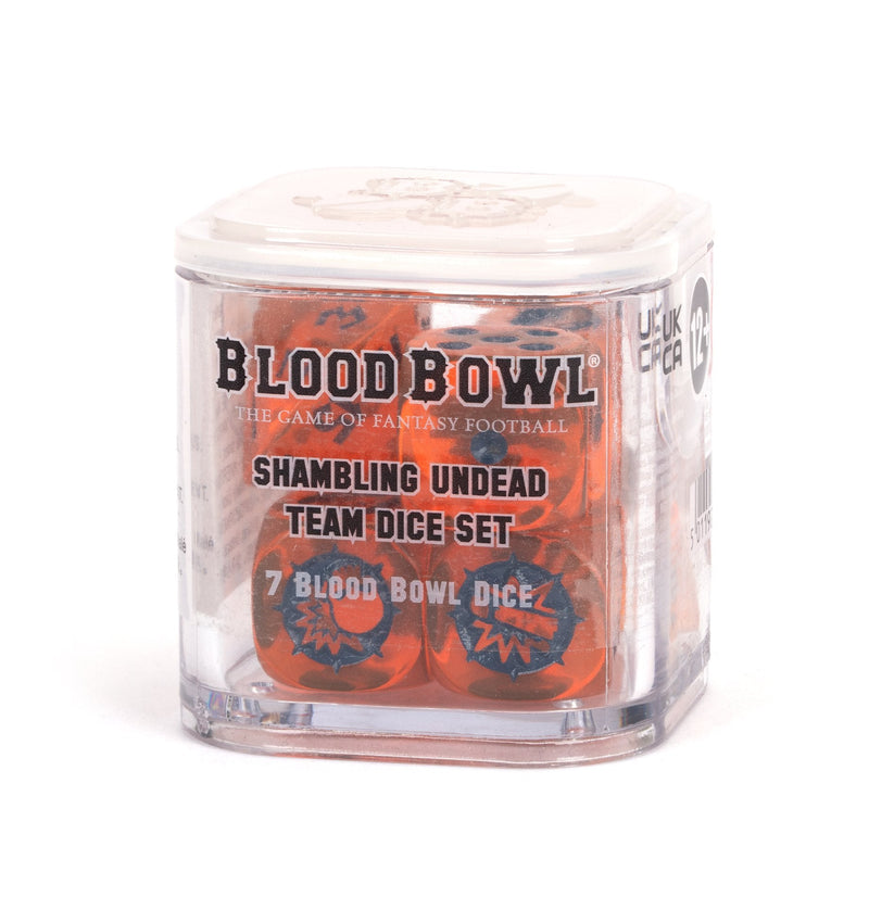 Blood Bowl Shambling Undead Dice Pack - 7th City