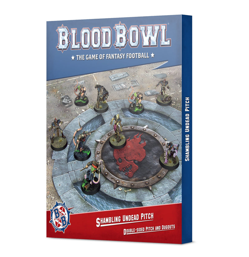 Blood Bowl Shambling Undead Pitch - 7th City