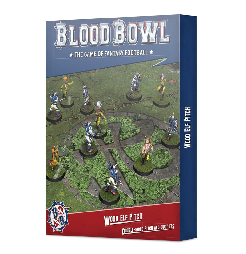 Blood Bowl: Wood Elf Pitch and Dugouts - 7th City