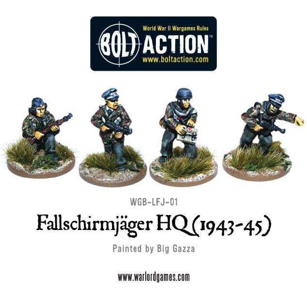 Bolt Action Fallschrimjager HQ - 7th City