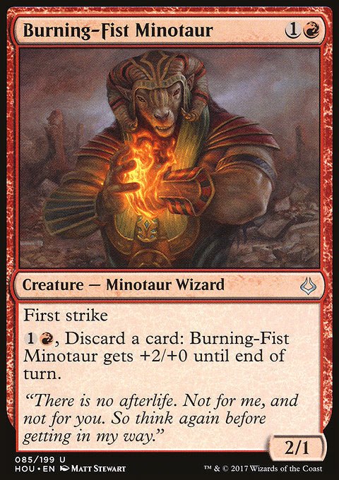 Burning-Fist Minotaur - 7th City