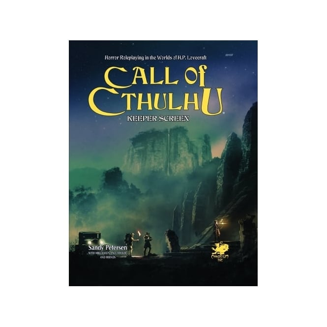 Call Of Cthulu: Keeper Screen - 7th City