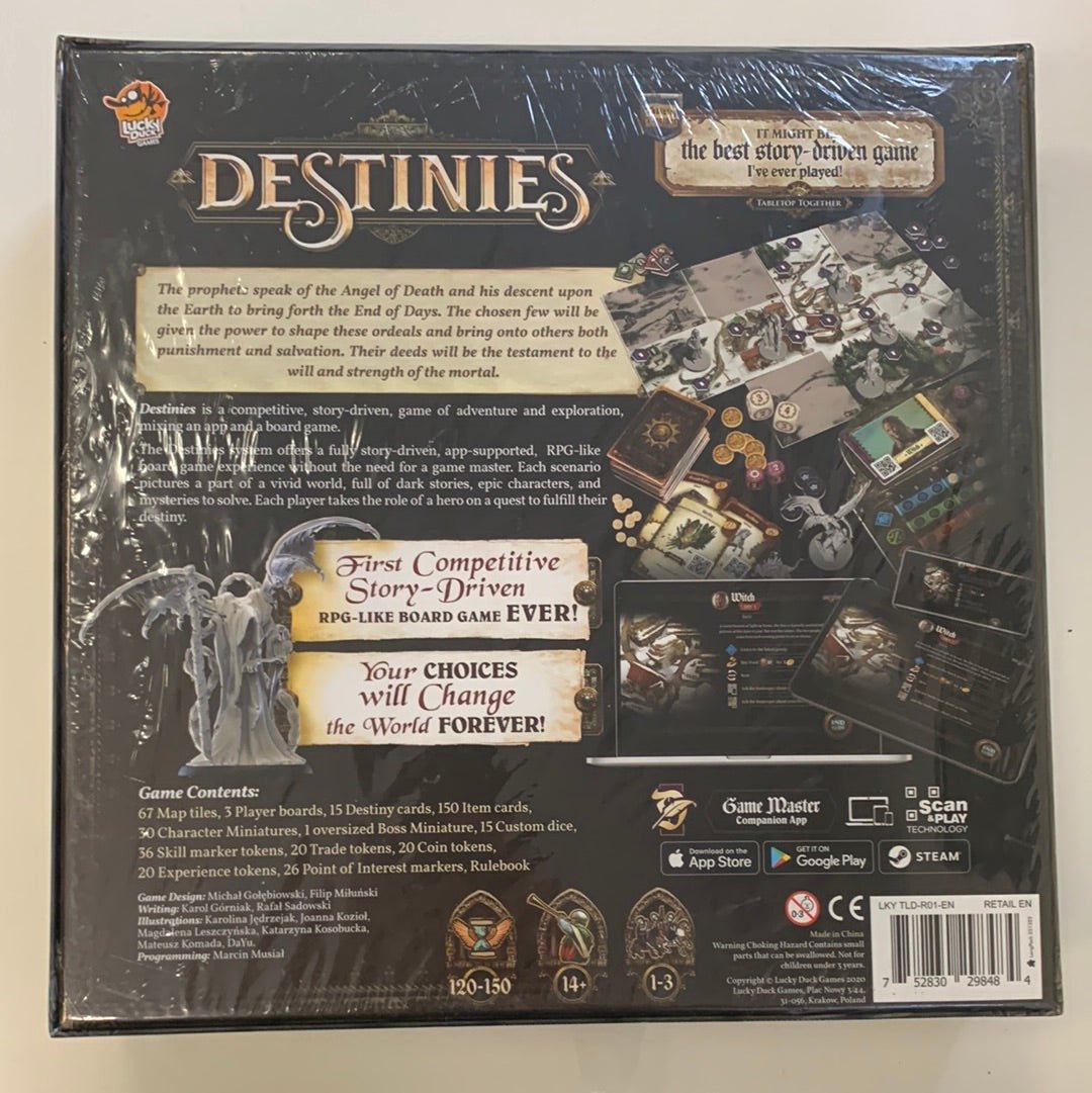 Destinies Board Game (BD600) - 7th City