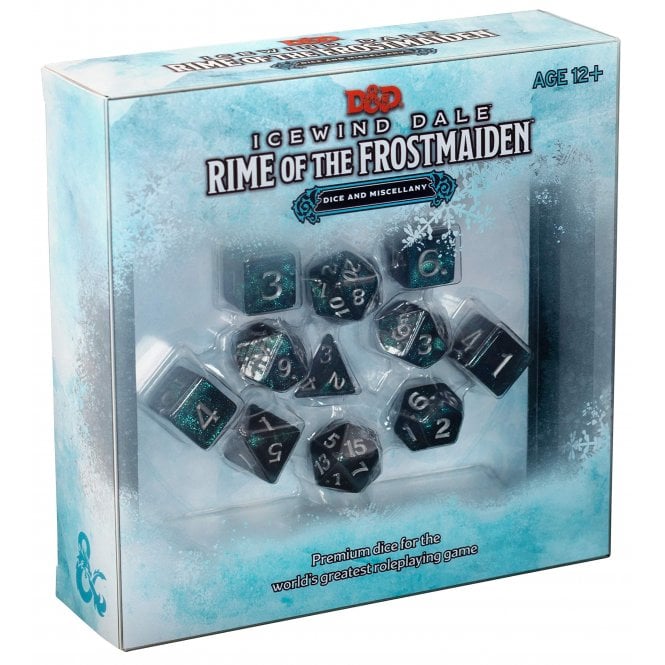 DnD 5E Dice Set: Icewind Dale Rime Of The Frostmaiden - Dungeons and Dragons - 7th City