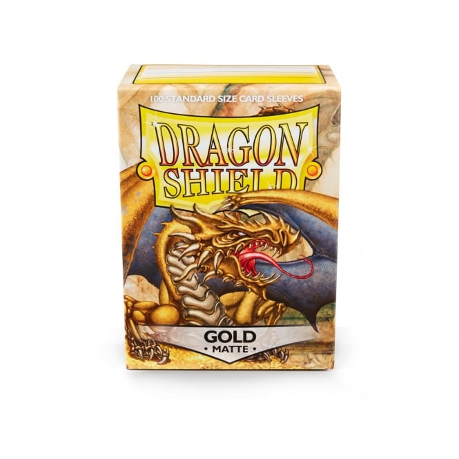 Dragon Shields: Gold Matte 100 - 7th City