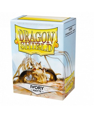 Dragon Shields: Ivory Matte 100 - 7th City