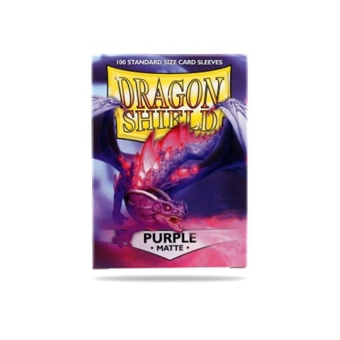 Dragon Shields: Purple Matte 100 - 7th City