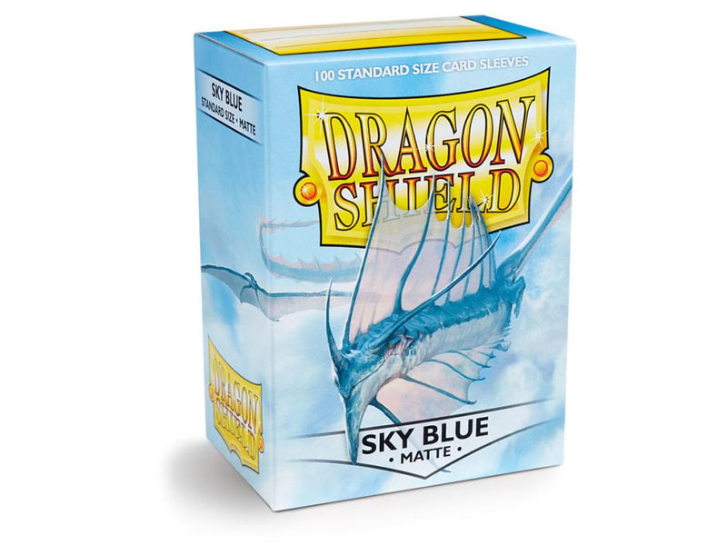 Dragon Shields: Sky Blue Matte 100 - 7th City