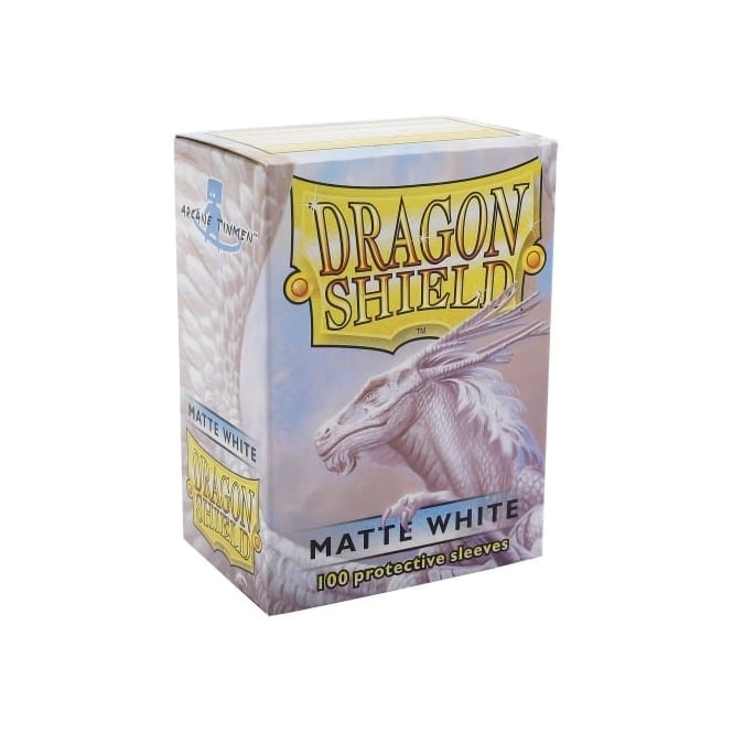 Dragon Shields: White Matte 100 - 7th City