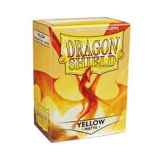 Dragon Shields: Yellow Matte 100 - 7th City