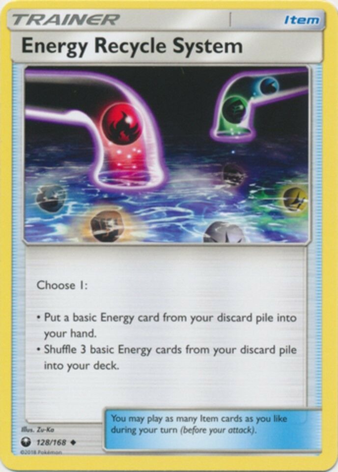 Energy Recycle System - 128/168 - Uncommon - Celestial Storm - 7th City