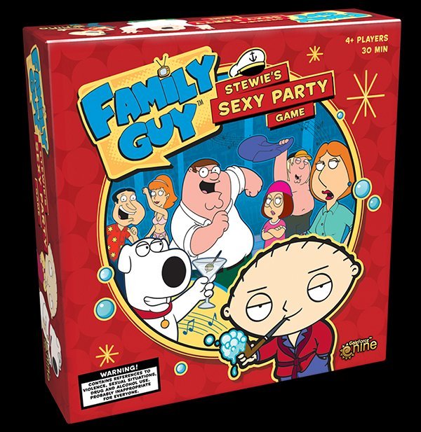Family Guys Stewies Sexy Party game used (AV124) - 7th City