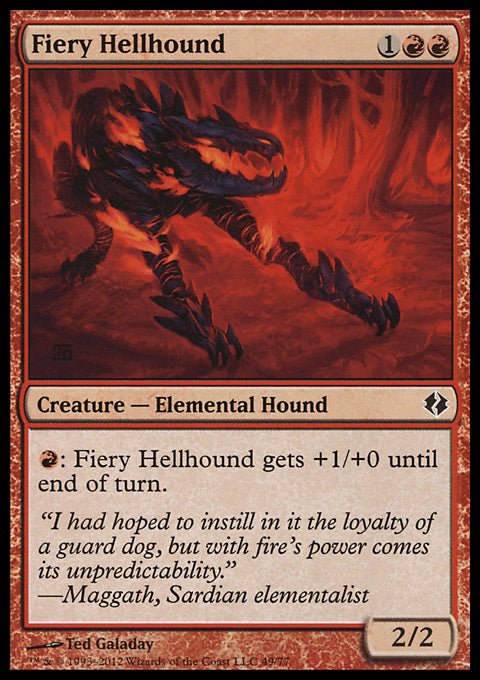 Fiery Hellhound - 7th City