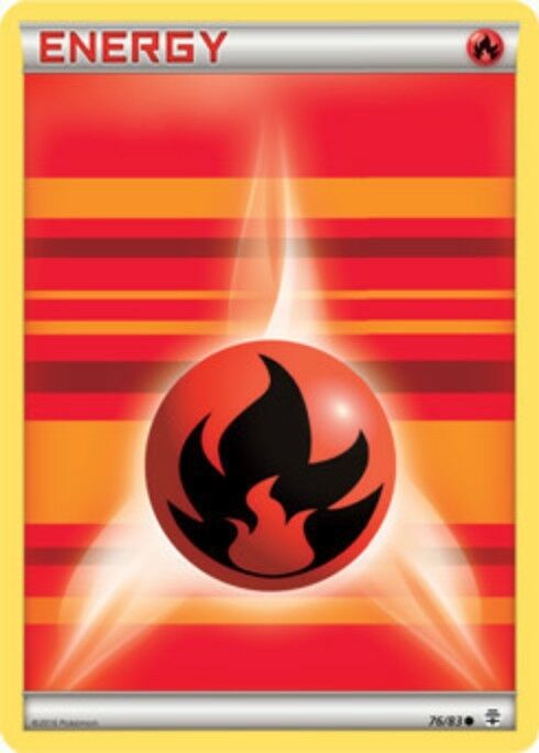 Fire Energy - 76/83 - Common - XY: Generations - 7th City