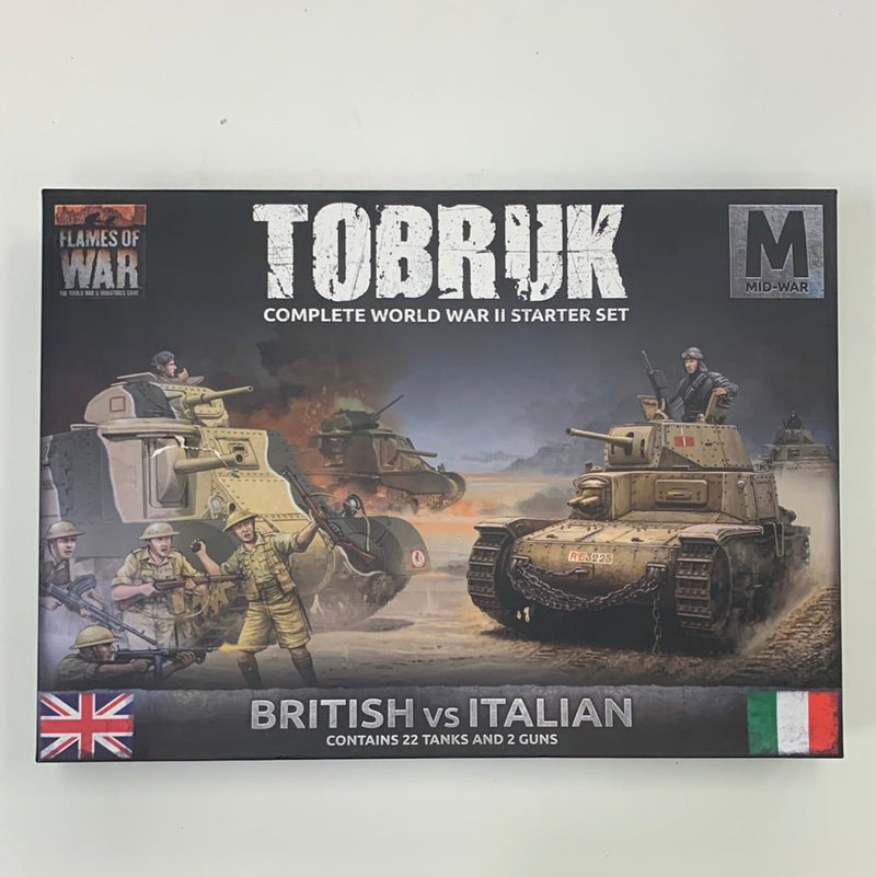 Flames of War Tobruk Starter Set (BD505) - 7th City