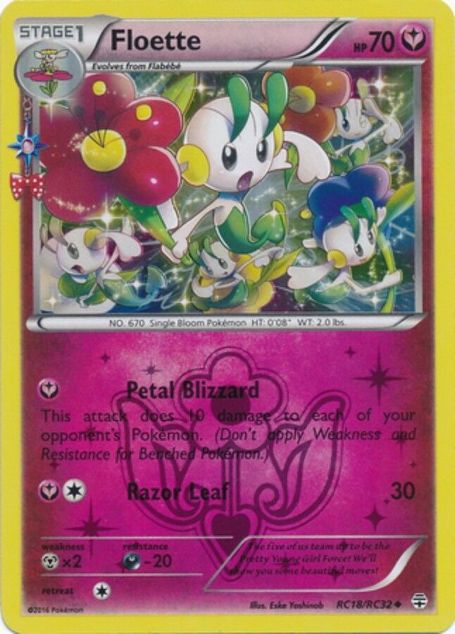 Floette Reverse Holo - RC18/32 - Uncommon - XY: Generations - 7th City