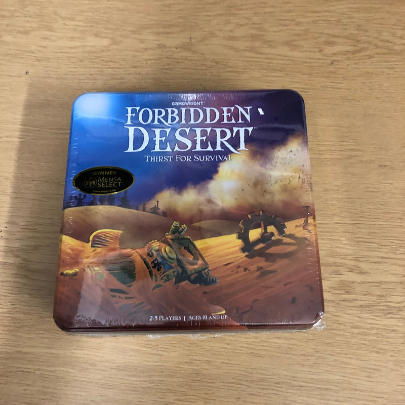 Forbidden Desert Board Game - Gamewright - Sealed (BD022) - 7th City
