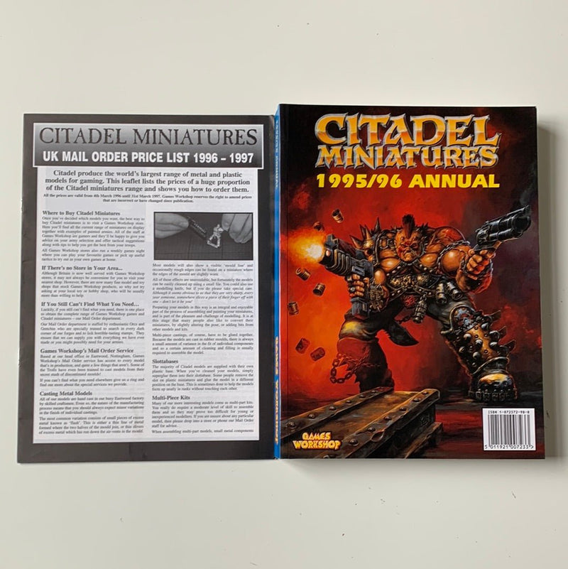 Games Workshop Citadel Miniatures 1995/96 Annual (AS560) - 7th City