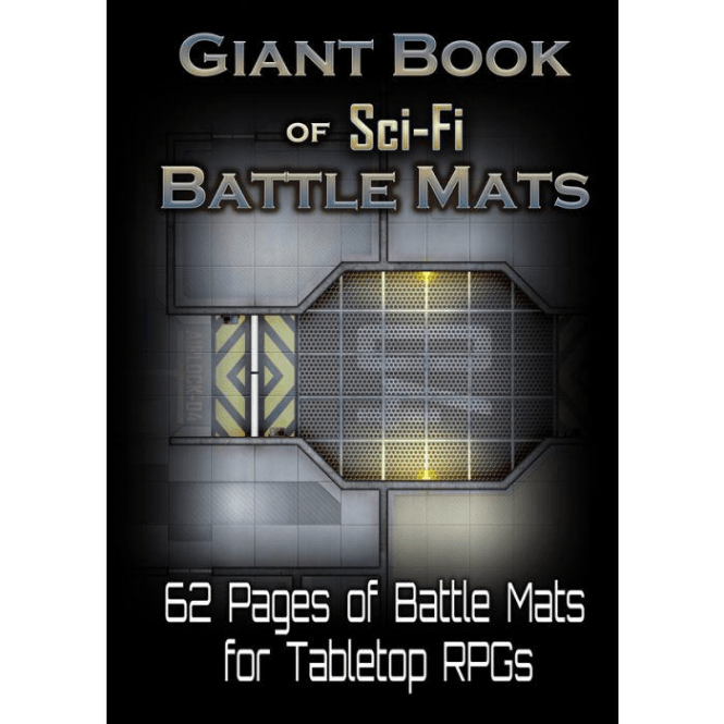 Loke Battle Mats Giant Book Of Sci-Fi Battle Mats