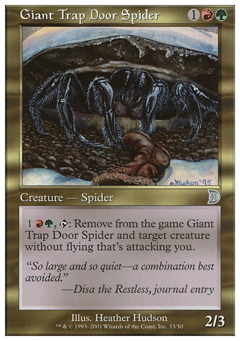 Giant Trap Door Spider - 7th City
