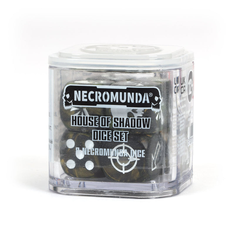 Necromunda House of Shadow Dice set