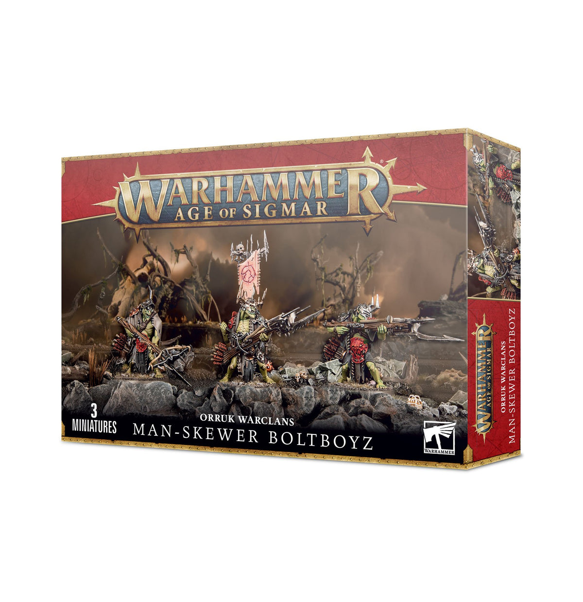 Orruk Warclans Man Skewer Bolt Boyz