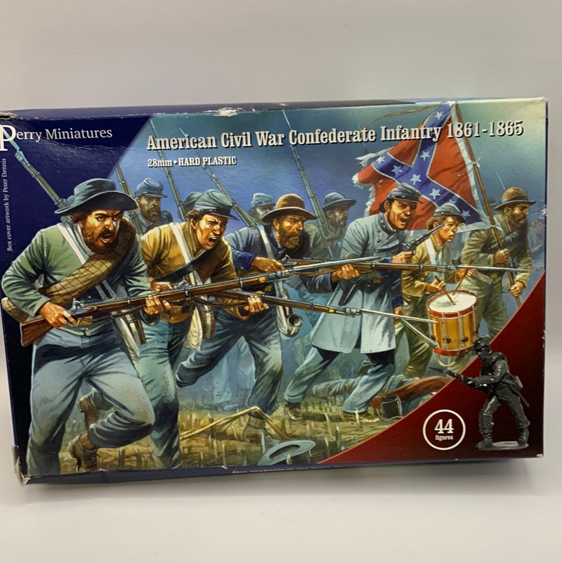 Perry Miniatures American Civil War Confederate Infantry 1861-1865 - 28mm (BB011)