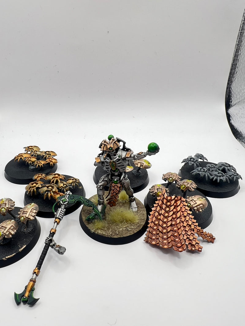 Warhammer 40K Scarabs plus Overlord  (BC134)