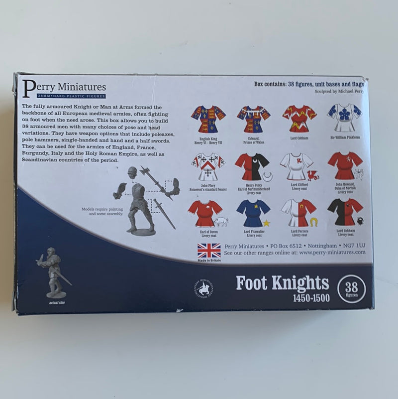 Perry Miniatures Foot Knights 1450-1500 - 28mm (BB058)