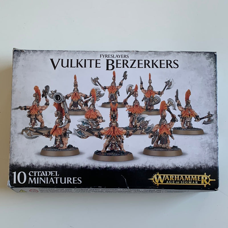 Warhammer Fyreslayers Vulkite Berzerkers (BB061)