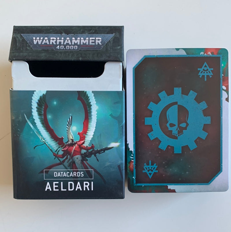 Warhammer 40k Aeldari Datacards (BB038)