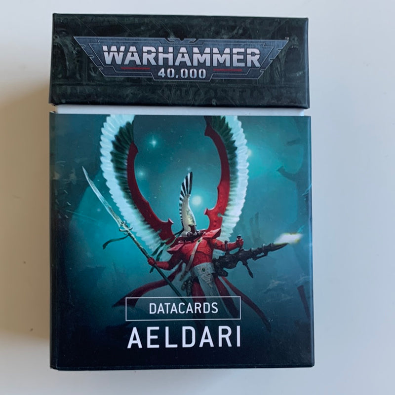 Warhammer 40k Aeldari Datacards (BB038)