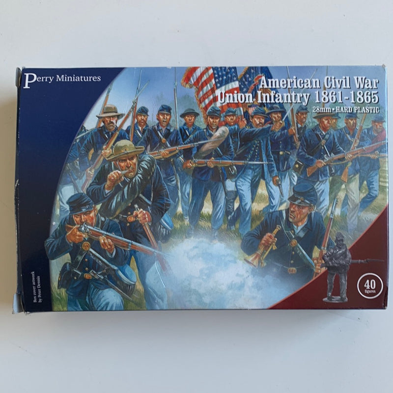 Perry Miniatures American Civil War Union Infantry 1861-1865 - 28mm (BB053)