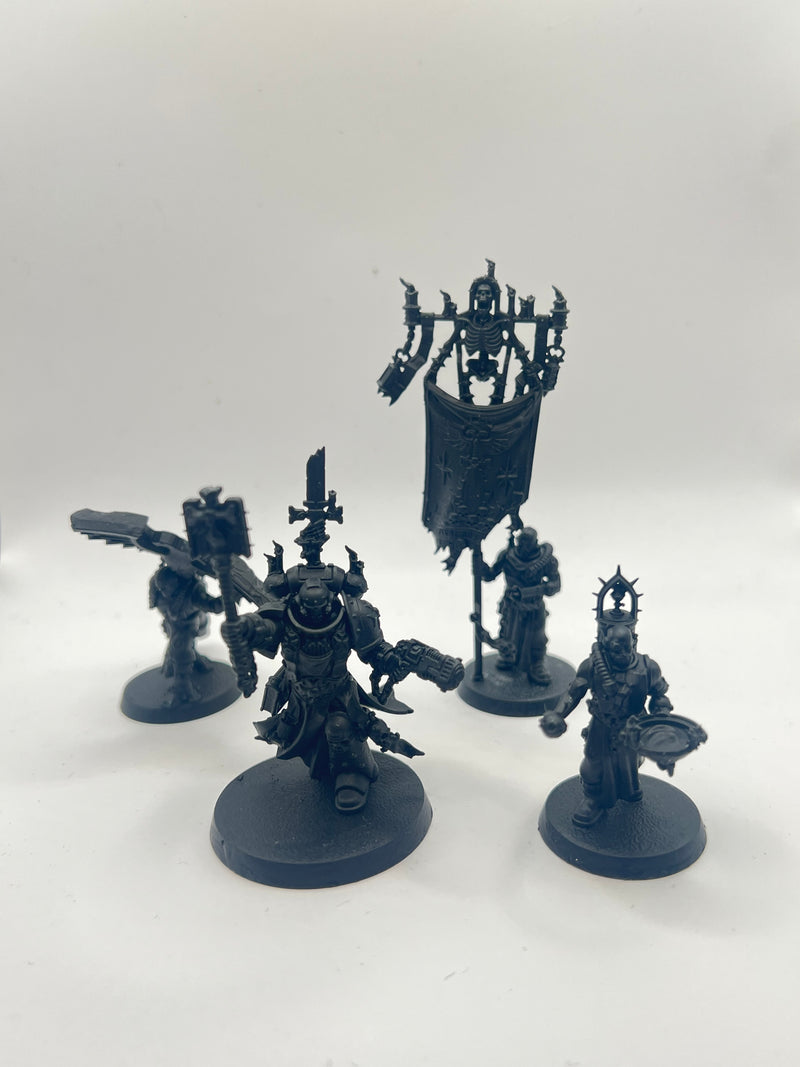 Warhammer 40K Chaplain Grimaldus And High Marshall Helbrecht  (AE002)