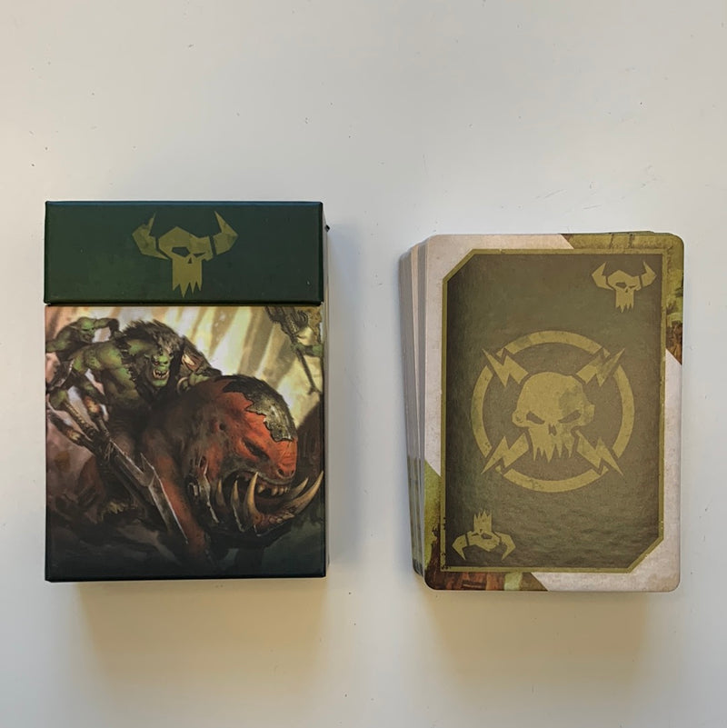 Warhammer 40K Limited Edition Ork Datacards (BB022)