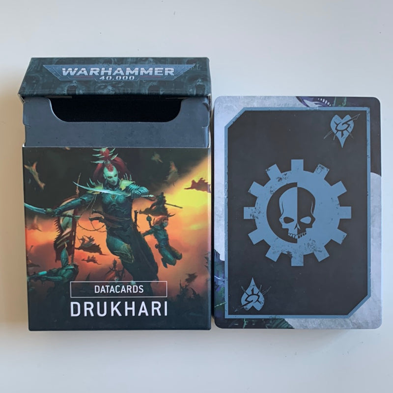 Warhammer 40k Drukhari Datacards (BB039)
