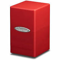 Ultra Pro Satin Tower Deck Box Red