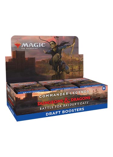 MTG: Commander Legends - Battle for Baldur's Gate Draft Booster Box MTG: Commander Legends - Battle for Baldur's Gate Draft Booster Box