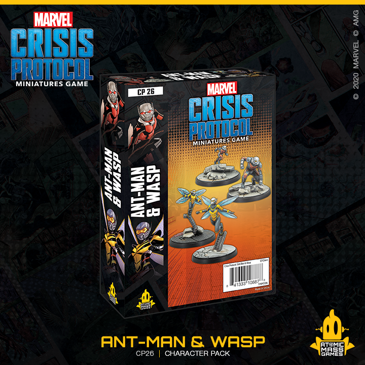 Marvel Crisis Protocol Ant-Man & The Wasp Character Pack