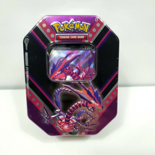 Pokemon TCG: V Powers Tin - (Eternatus) - Contains boosters and V