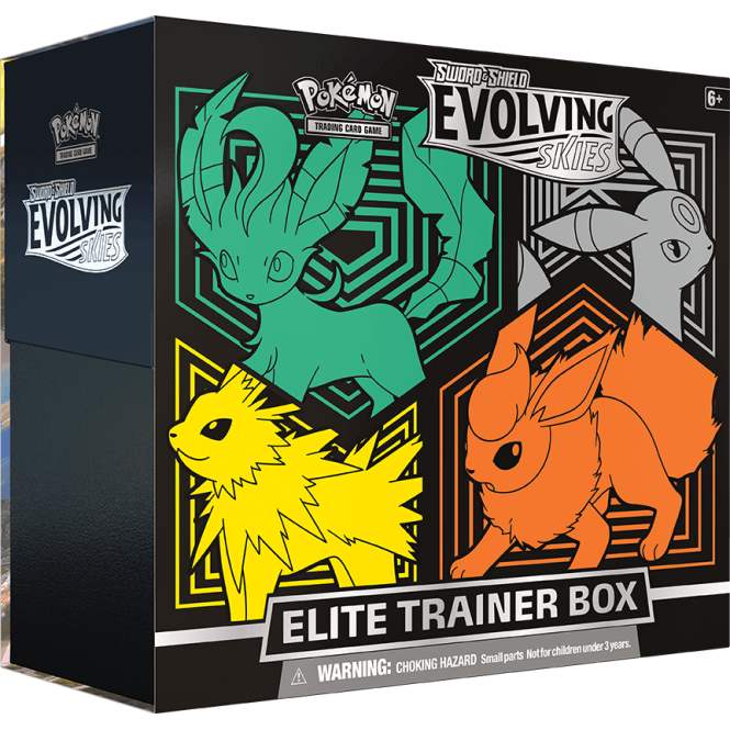Pokémon Evolving Skies Elite Trainer Box (one at random)