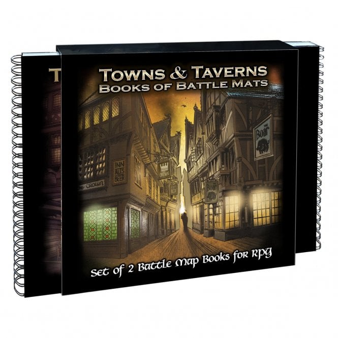 Loke Battle Mats Towns & Taverns Books Of Battle Mats