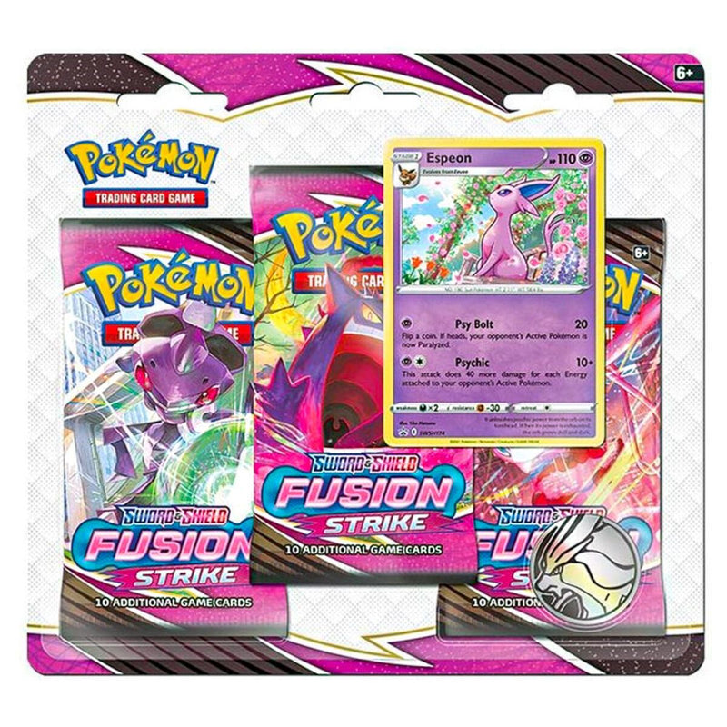Pokémon TCG Fusion Strike Triple Booster Pack (1 at Random)